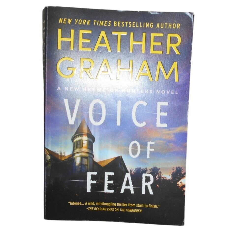 Voice of Fear by Heather Graham Paperback 2022 Krewe of Hunters #38